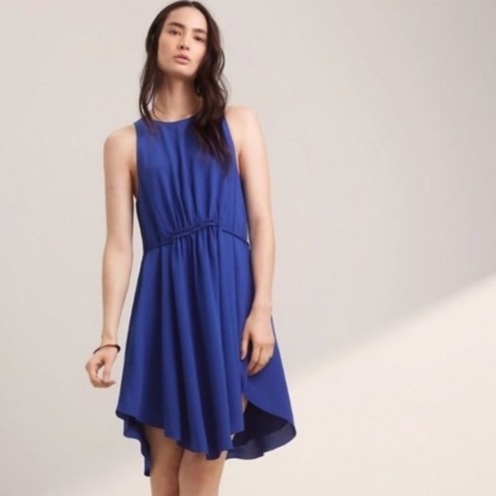 Aritzia Wilfred⎜FLOWY MIDI DRESS⎜BLACK